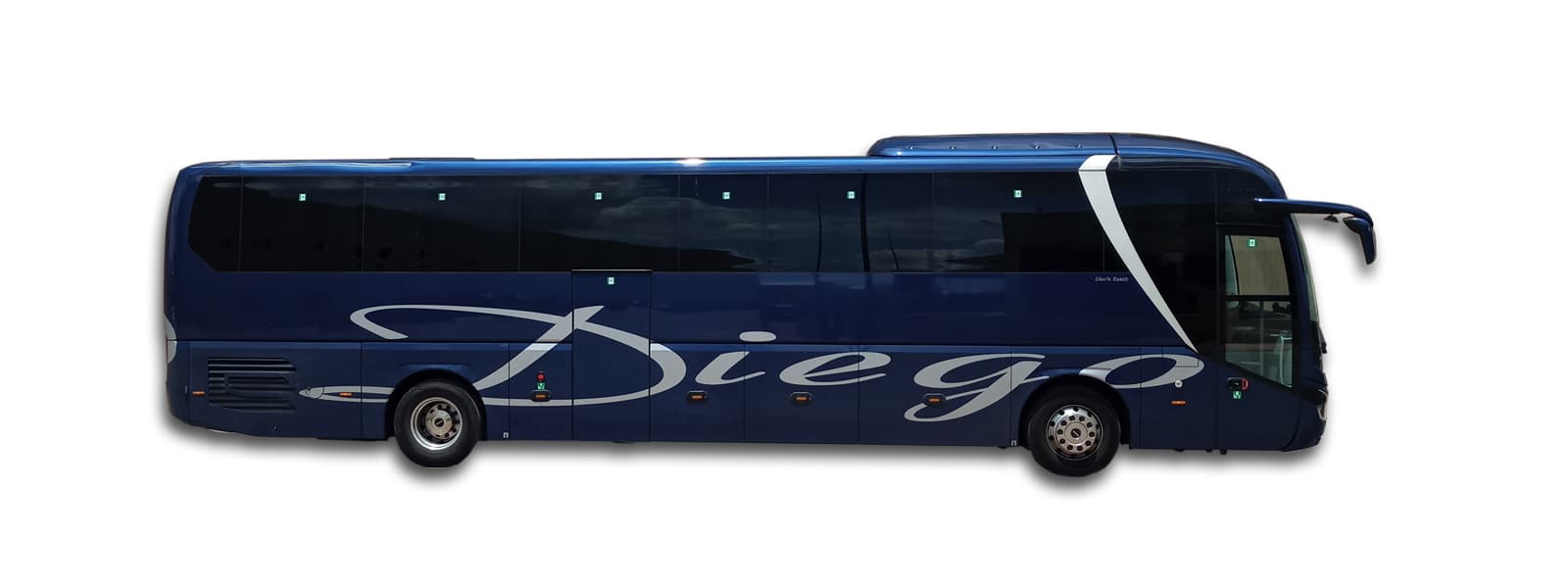 Alquiler de autobuses y autocares con conductor - España y Europa - Autocares Diego - Cabecera 59 plazas